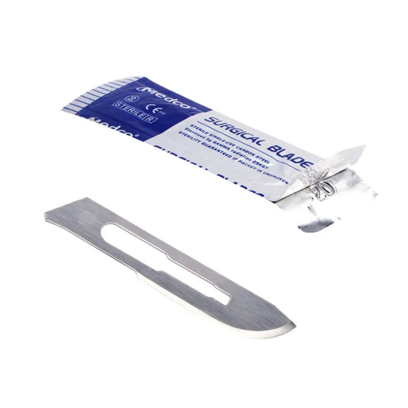 Surgical Scalpel Blades Carbon Steel Box of 100 - Various Sizes Available