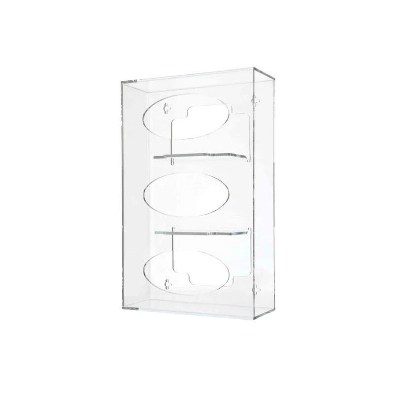 Acyrlic Clear Glove Dispenser 3 Tier