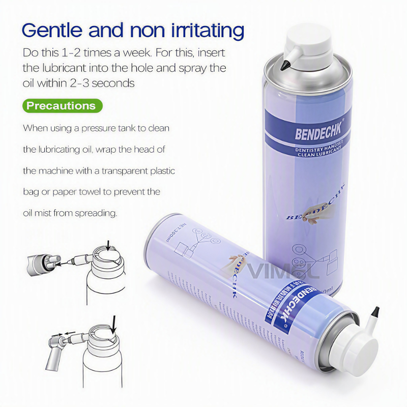 Bendechk Dental Hand piece lubrication oil 550ml can