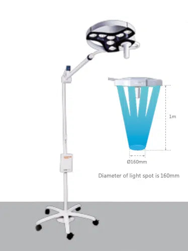 CLED32 LED Mobile Trolley Mounted Examination Light 60,000 LUX