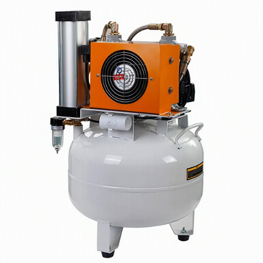 Portable Dental Compressor - Oil Free With Dryer 32L