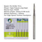 Dental Carbide Bur FG701L 19mm (Pack of 5)