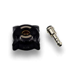 Medical Air Black Handwheel