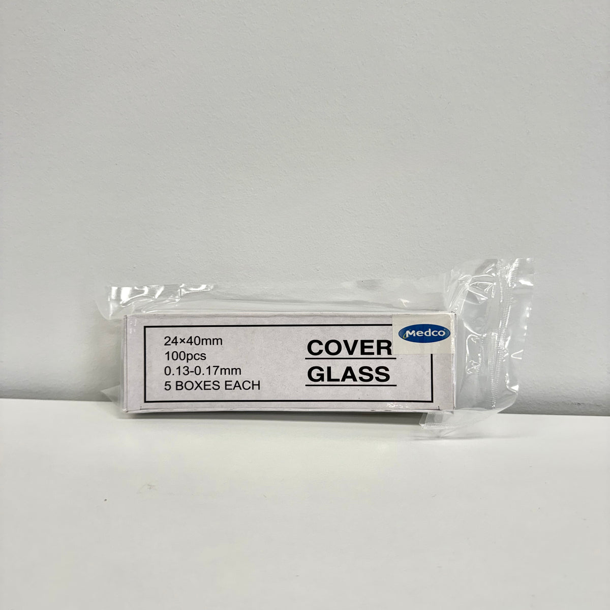 Microscope Cover Slips 24 x 40mm Box of 100