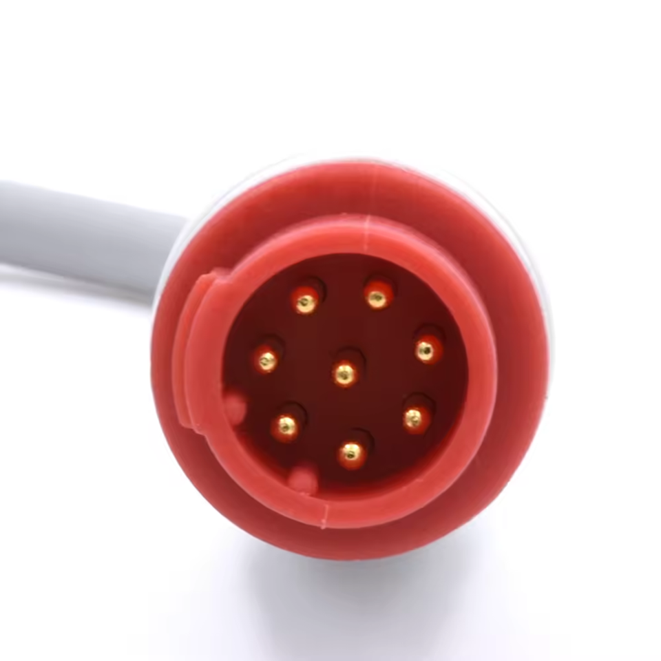 Generic Bionet BM3 ECG Cable 3 Lead 8 Pin