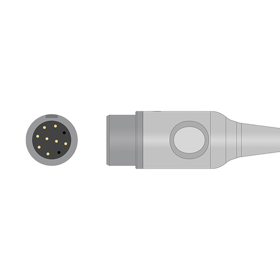 Generic Mindray SpO2 Ext Cable 8 pin R to DB9