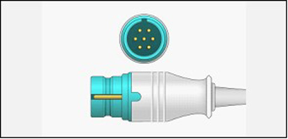 Generic BM3/5 SPO2 Sensor & Cable Complete