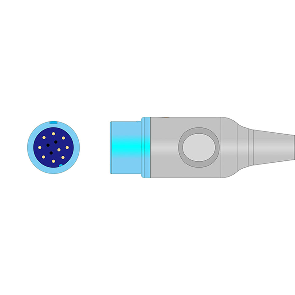 Generic Biolight SpO2 Ext Cable 9 p Round