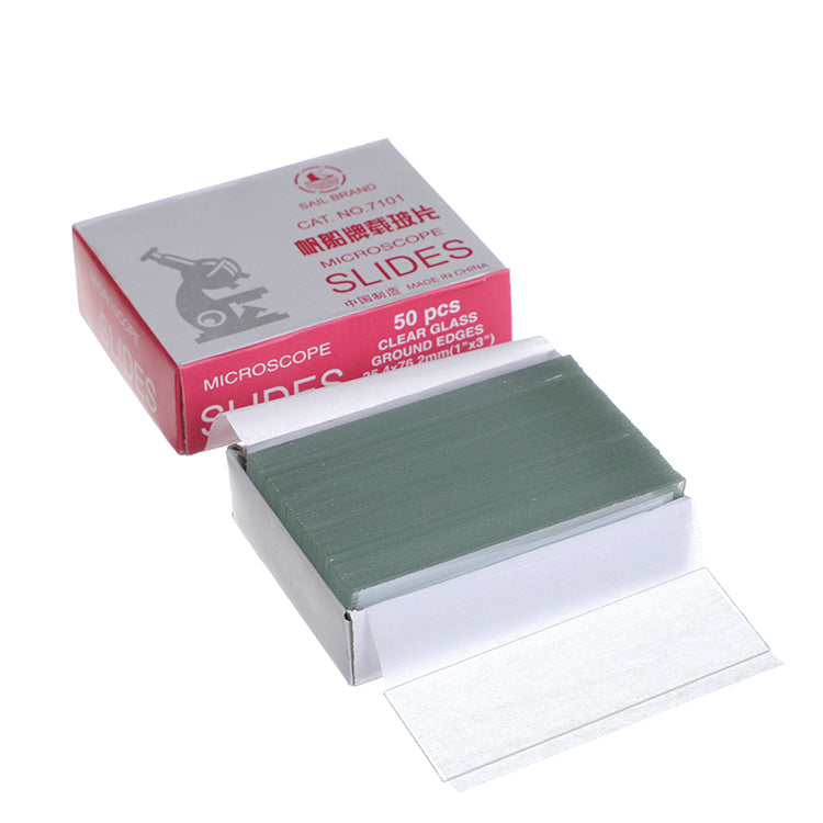 Microscope Slides Clear - Box of 50