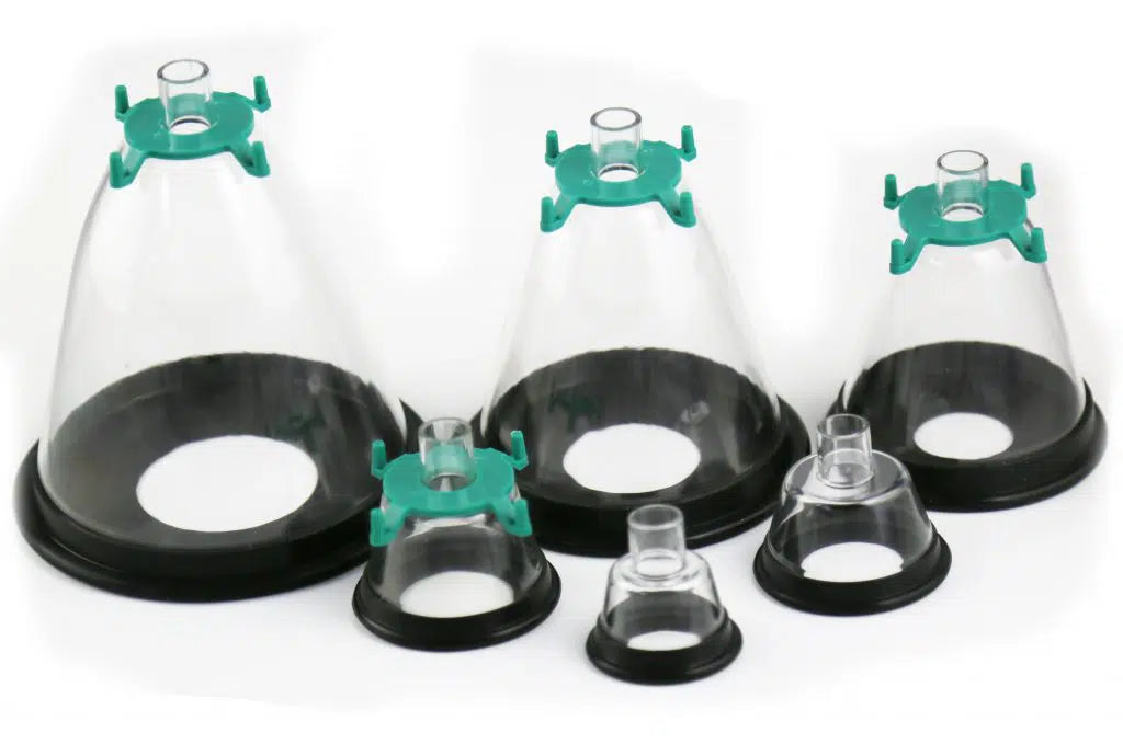 Small Canine Mask 87mm OD 30mm ID 73mm depth 00001 00001 00001