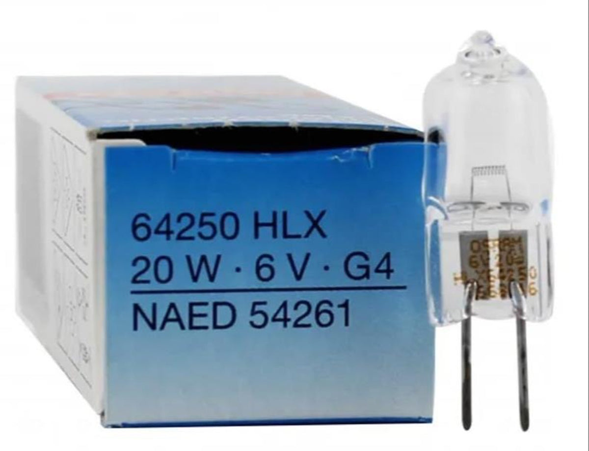 Microscope Bulb 6v 20w 2-Pin 64250 HLX