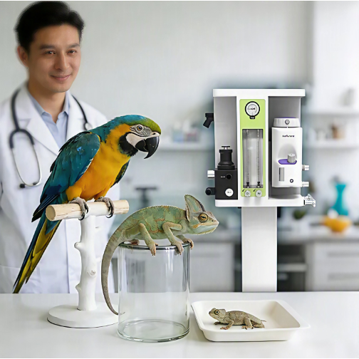 VETEXQ800 Exotic Anaesthesia Machine Mobile