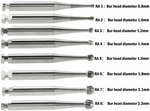 Dental Carbide Bur RA 701L 19mm (Pack of 5)
