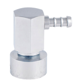 Oxygen outlet NON-Valved Right Angled SIS