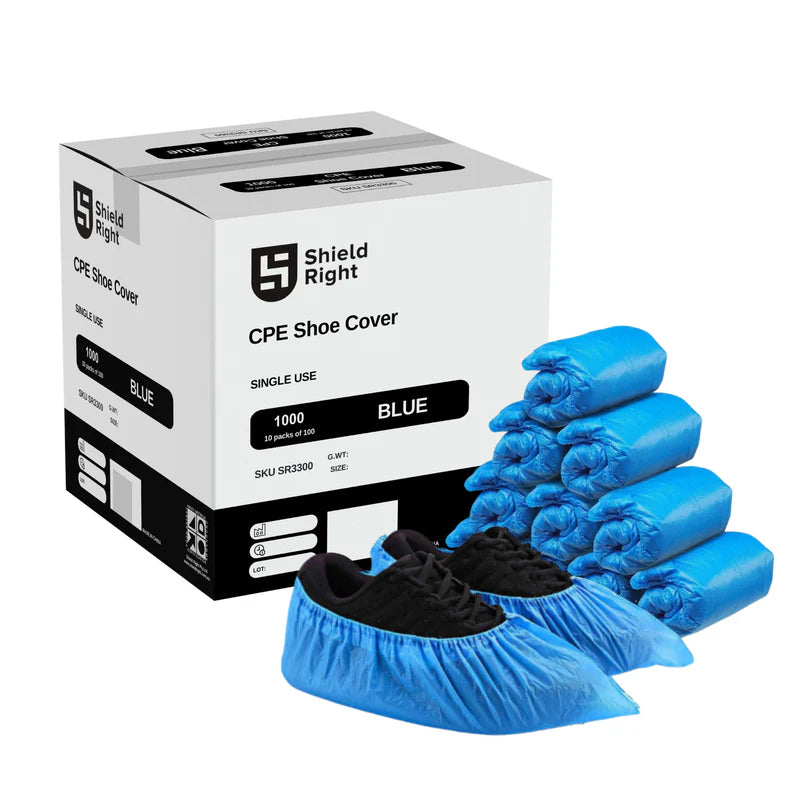 CPE Shoe Cover - Box of 100