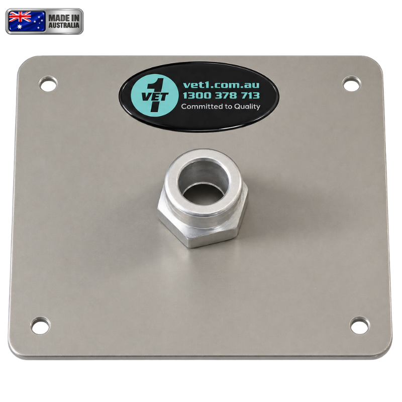 Vet1 Active Scavenge Stainless Wall Plate