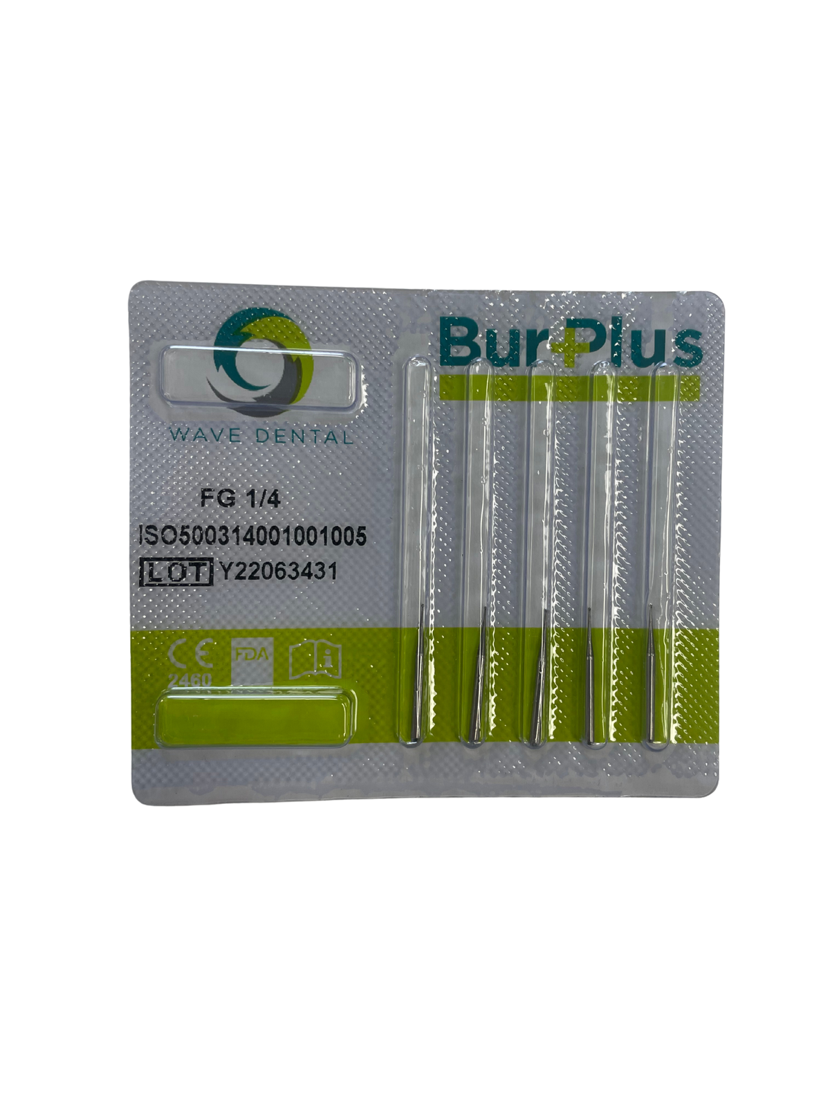 Dental Carbide Bur V1FG1/4 19mm (Pack of 5)