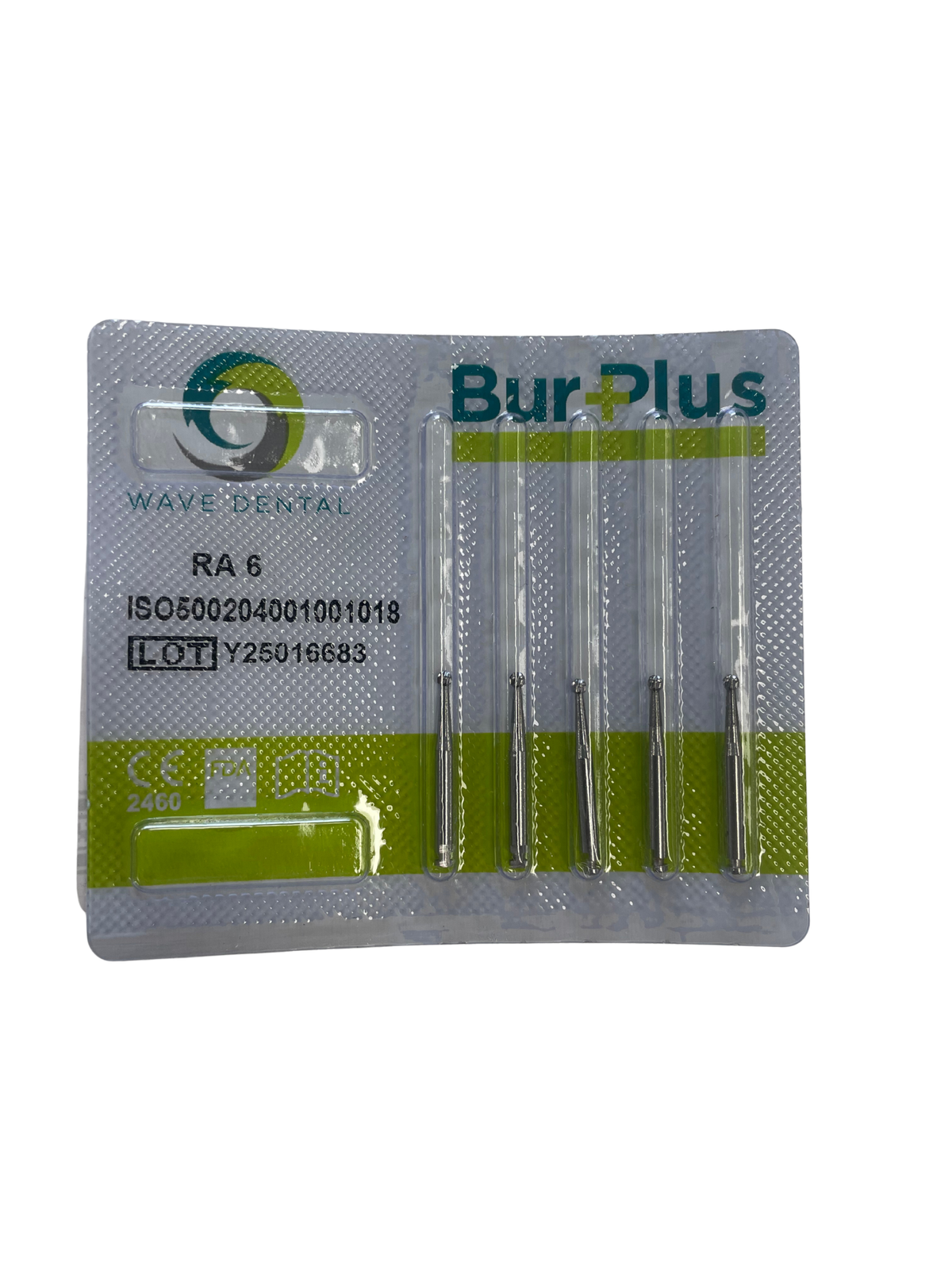 Dental Carbide Bur RA 6 19mm (Pack of 5)