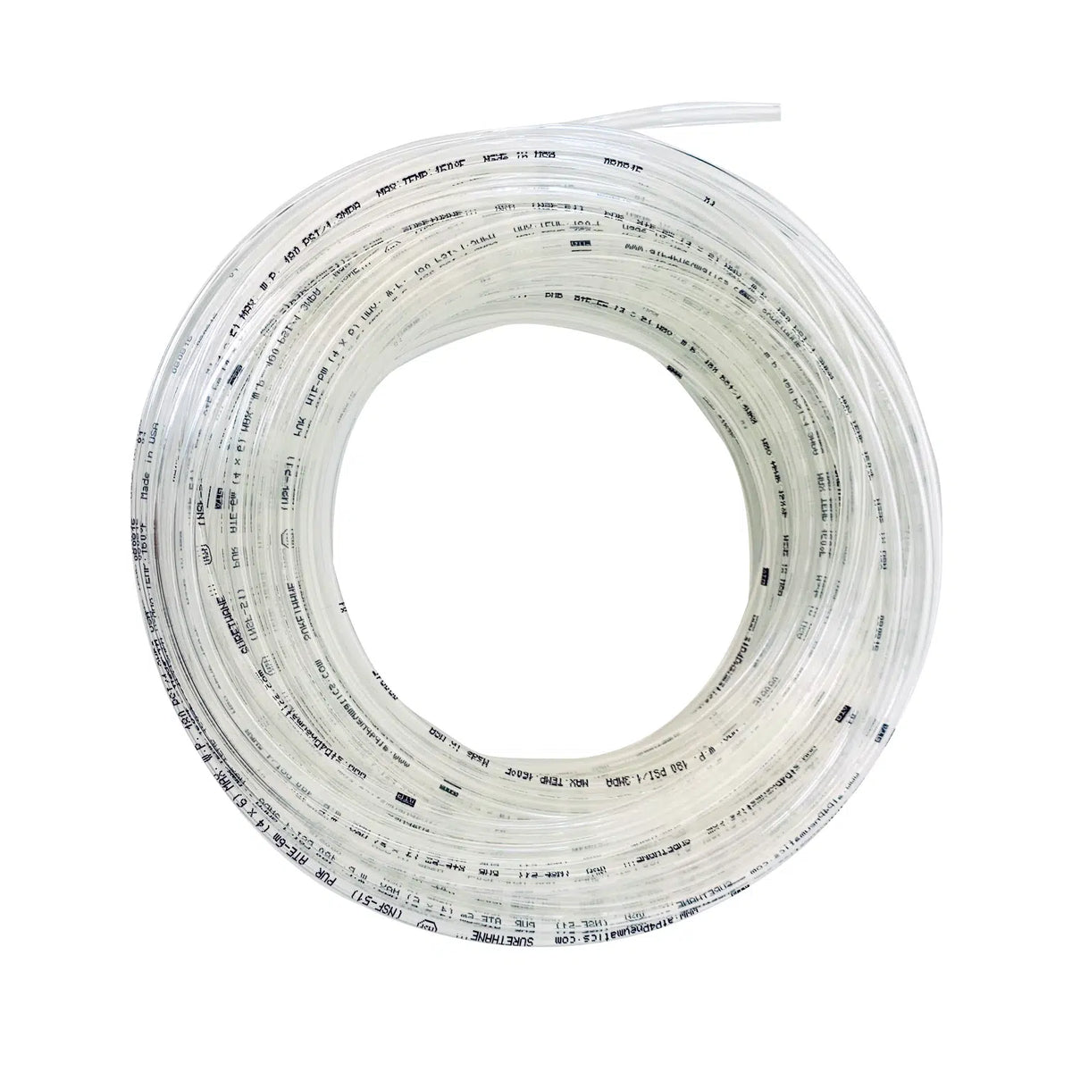 Flowmeter connection tubing / plastic 6mm x 500mm