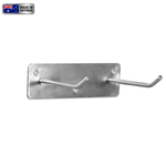 Vet1 Stainless Wall Mount X-Ray Apron Hanger (2 Hook)
