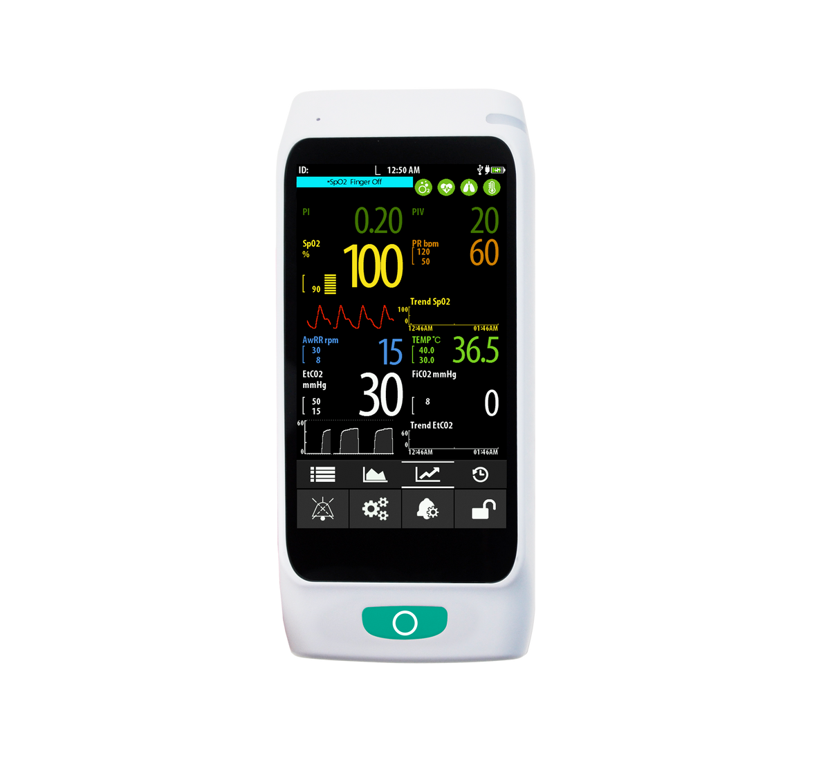 VM30A(T) SPO2, PR, TEMP & NIBP