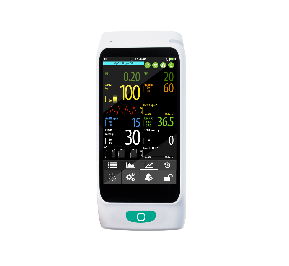 VM30K SPO2, PR, TEMP, ECG