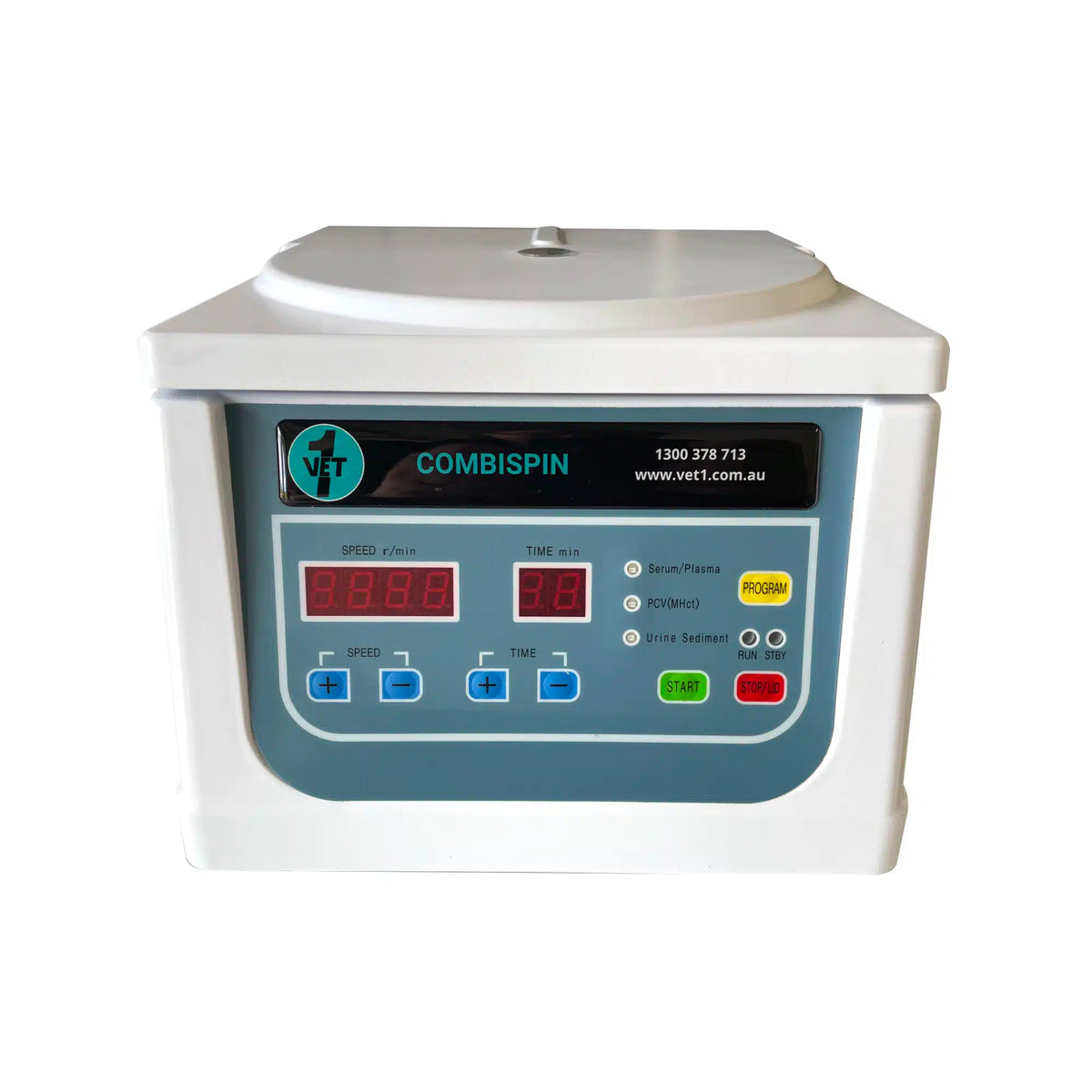 Vet1 Comb Spin Centrifuge - 3 Program (Key Pad overlay)