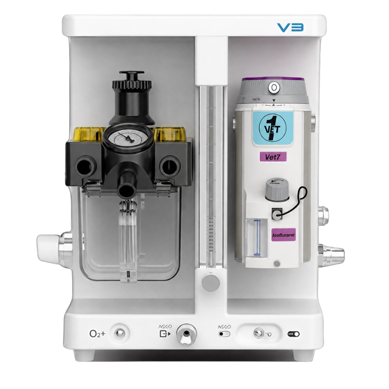 VETEX3 Vet Anaesthesia Machine B/Mount