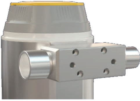 Vet7 Vaporiser Cage Mount Adaptor Block