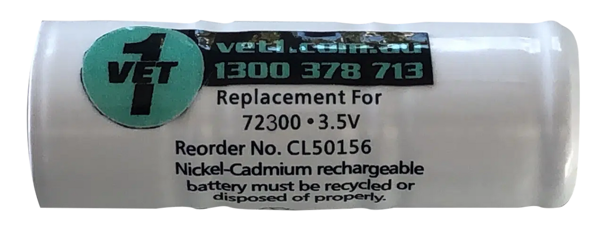 Welch Allyn 72300 equivalent 3.5V 800mAh NiCd Battery – Orange Label
