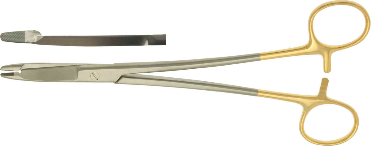 Olsen Hegar Needle Holder 18.5cm T/C