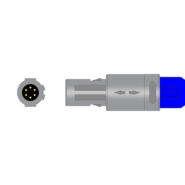 Mindray Comp SpO2 Sensor Cable 6 pin