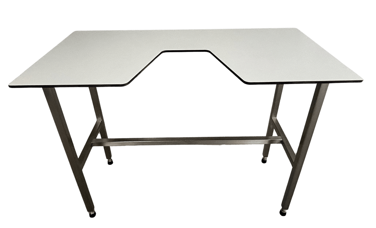 Ultrasound Table - S/S & HPL Laminate Top