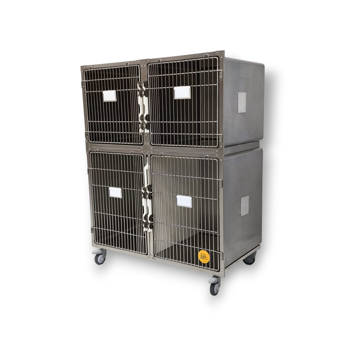 Cage Bank 1120 S/Steel Mobile & Divider