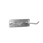 Vet1 Stainless Wall Mount X-Ray Apron Hanger (2 Hook)