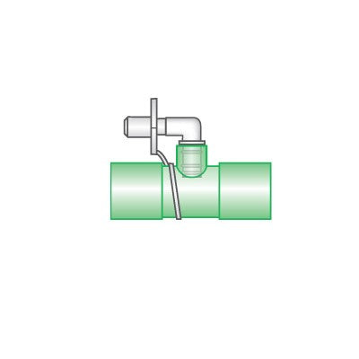 Straight Adapt 22M - 22M with 6mm Stem