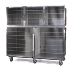 Cage Bank 2180 S/Steel Mobile & Divider