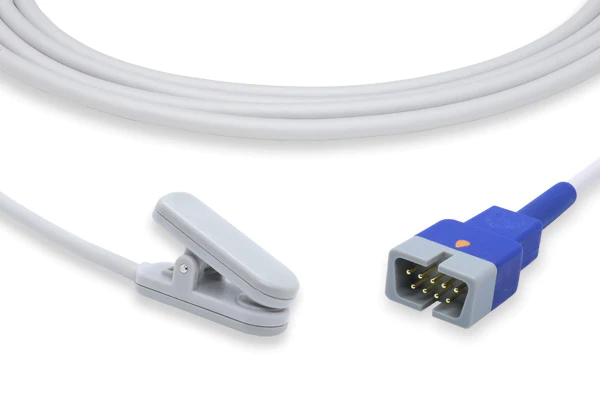 Vet1 Nellcor Oximax (OEM) SPO2 1.2m TipClip Sensor