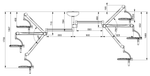 XR1 Pro DUAL LED Theatre Lights - Ceiling Mount