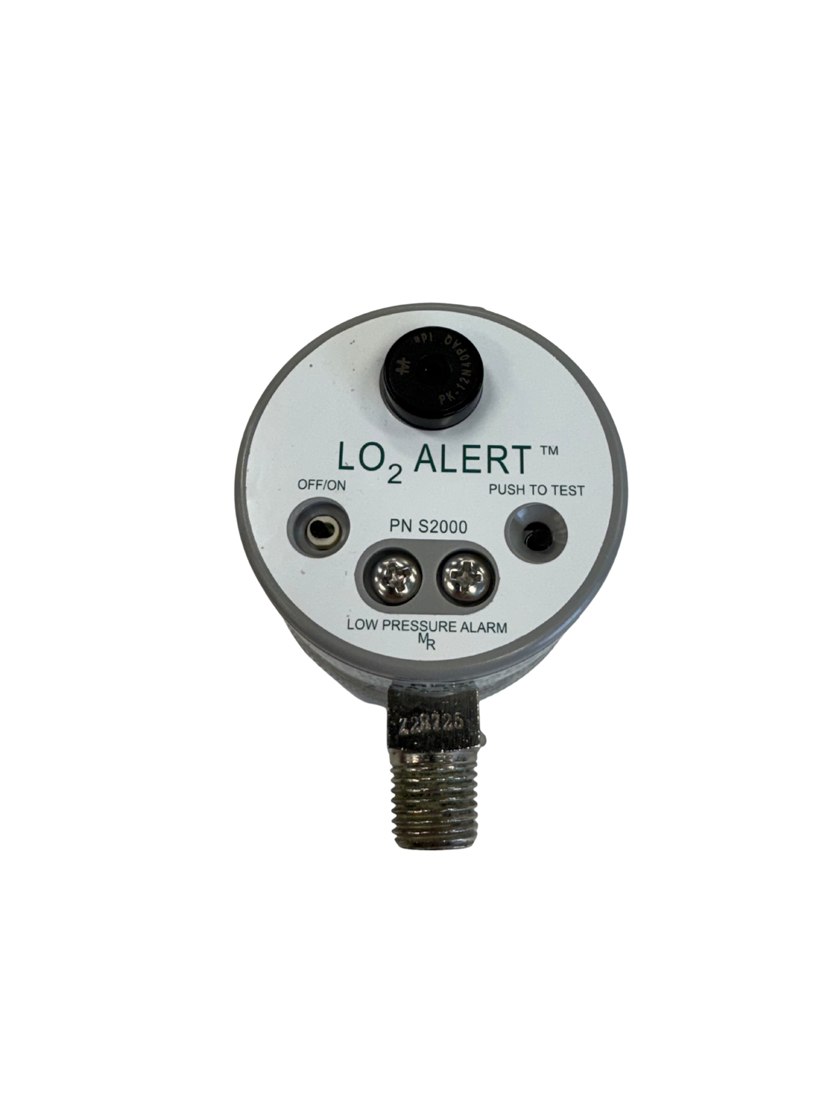 Oxygen Pipeline Low pressure alarm with gauge