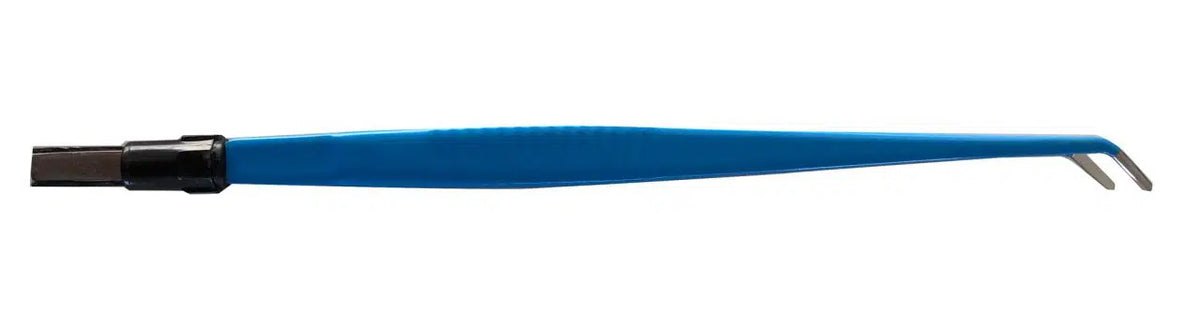 Bipolar Forcep Curved - 20cm length with 2mm tip