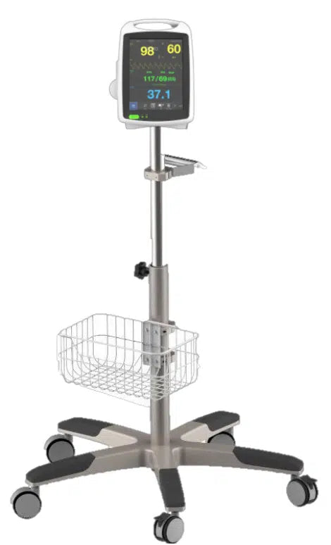 Vet1 Touch 400 - 8" Touch Screen, Masimo, SPO2, Suntech Advantage NIBP, Dual Temp, 3 Lead ECG