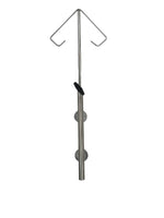 Vet1 Stainless Wall Mount IV / Infusion Pump Stand