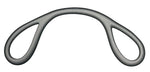 Sand Embryotomy Rope Carrier - Length = 19 cm, Wire and rope carrier