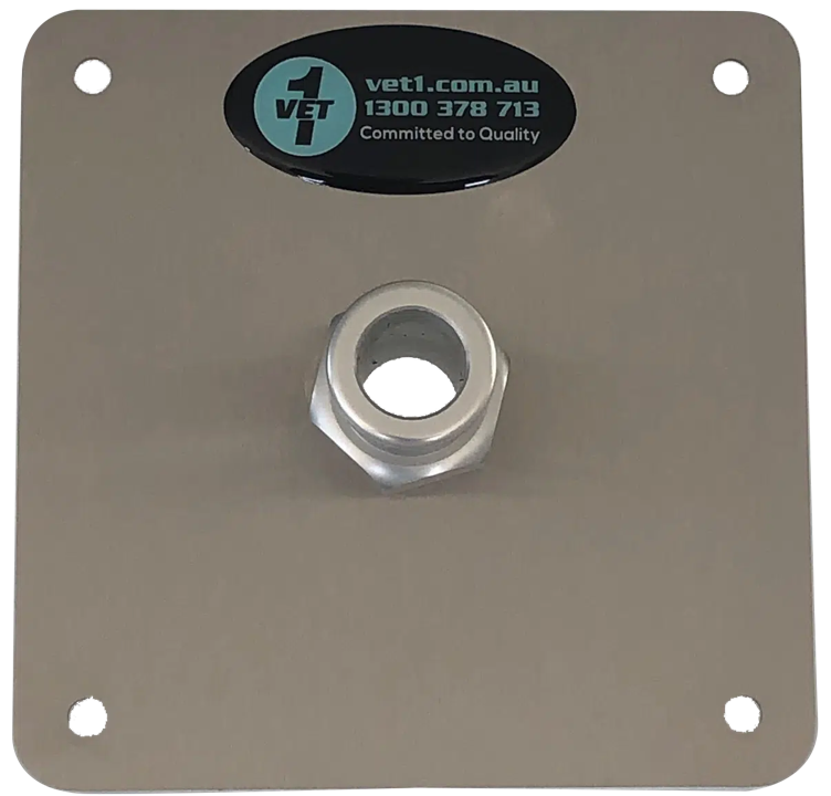 Vet1 Active Scavenge Stainless Wall Plate