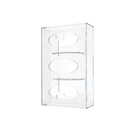 Acyrlic Clear Glove Dispenser 3 Tier